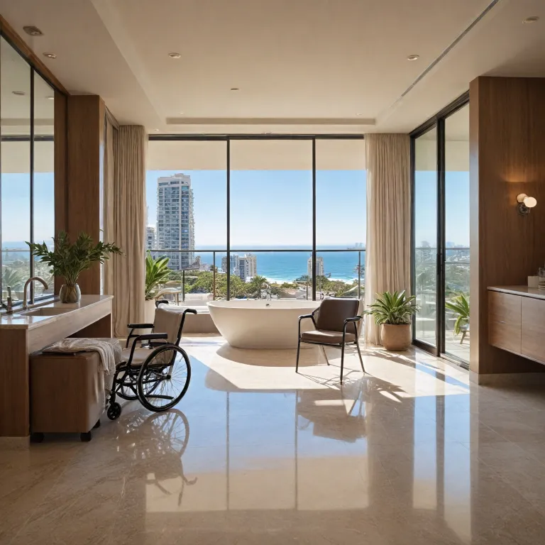 Accessible luxury stays in Surfers Paradise with inclusive public areas and rooms